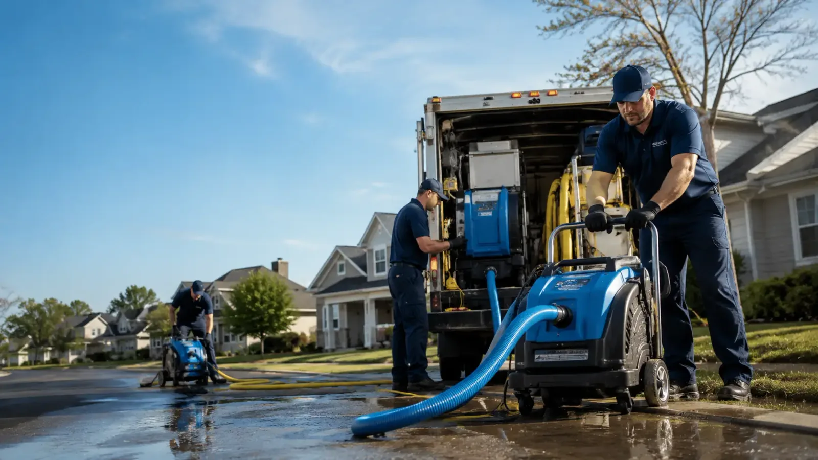Flood Damage Cleanup in Hernshaw, WV
